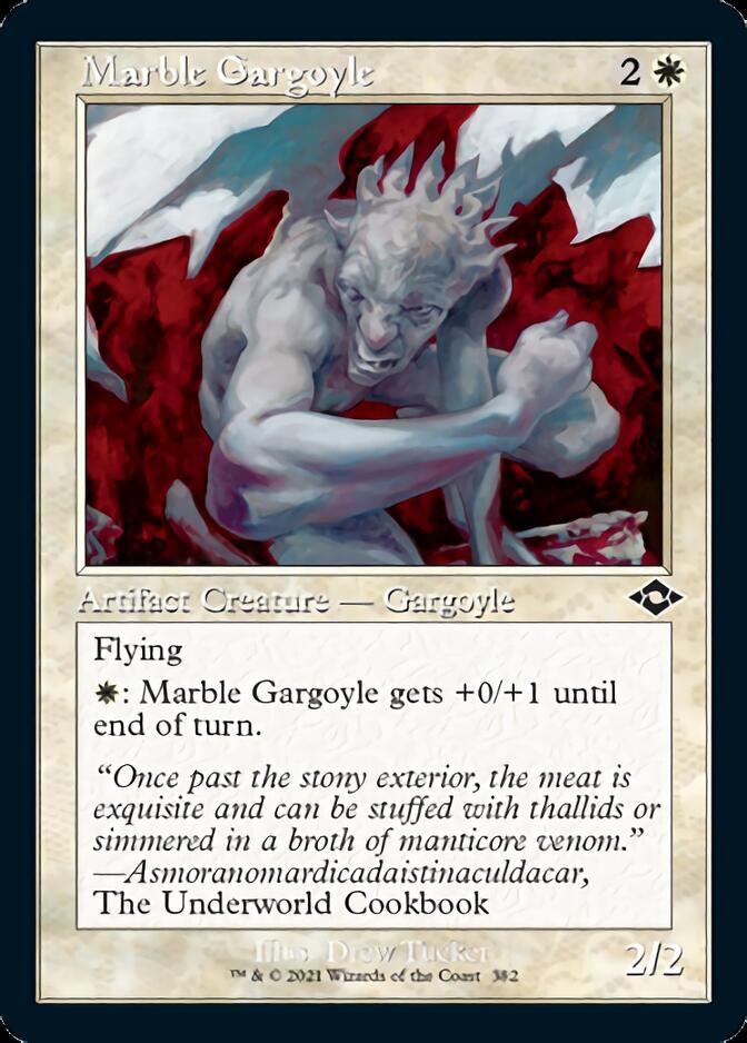 Image of Marble Gargoyle (Retro Foil Etched) [Modern Horizons 2]