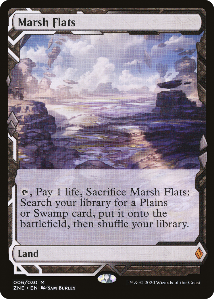 Image of Marsh Flats (Expeditions) [Zendikar Rising Expeditions]