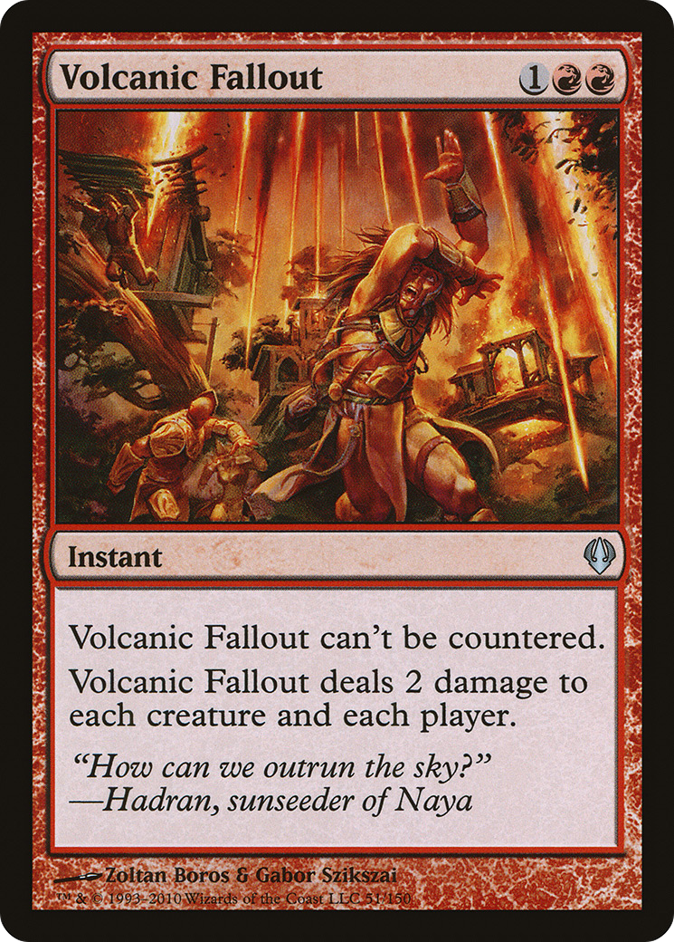 Image of Volcanic Fallout [Archenemy]