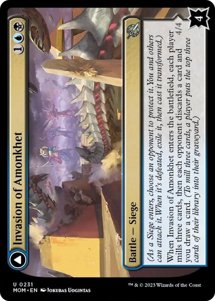 Image of Invasion of Amonkhet // Lazotep Convert [March of the Machine]