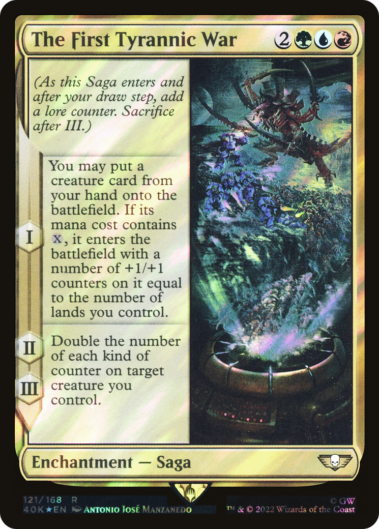 Image of The First Tyrannic War (Surge Foil) [Warhammer 40,000]
