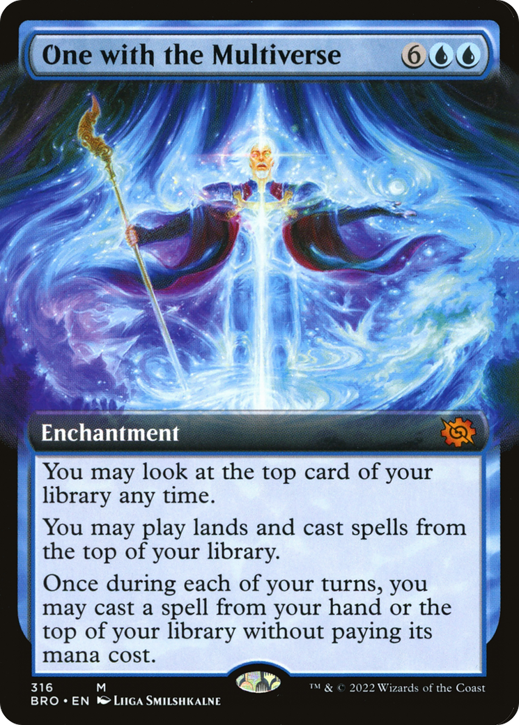 Image of One with the Multiverse (Extended Art) [The Brothers' War]