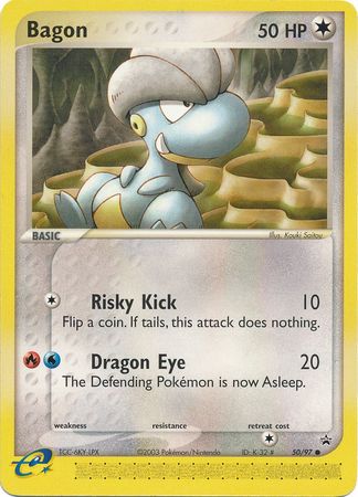 Image of Bagon (50/97) (Promo) [League & Championship Cards]