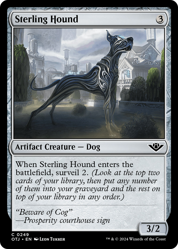 Image of Sterling Hound [Outlaws of Thunder Junction]