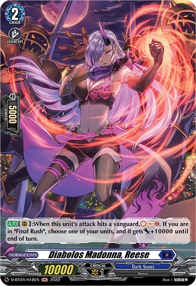 Image of Diabolos Madonna, Reese (D-BT04/H18EN) [Awakening of Chakrabarthi]