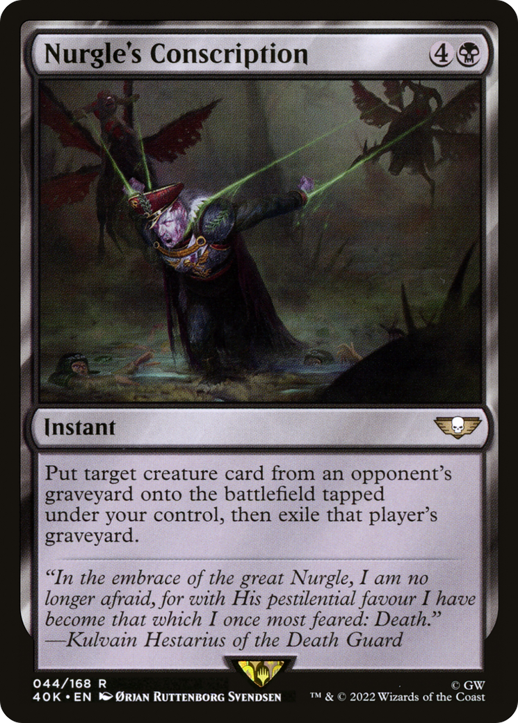 Image of Nurgle's Conscription [Warhammer 40,000]