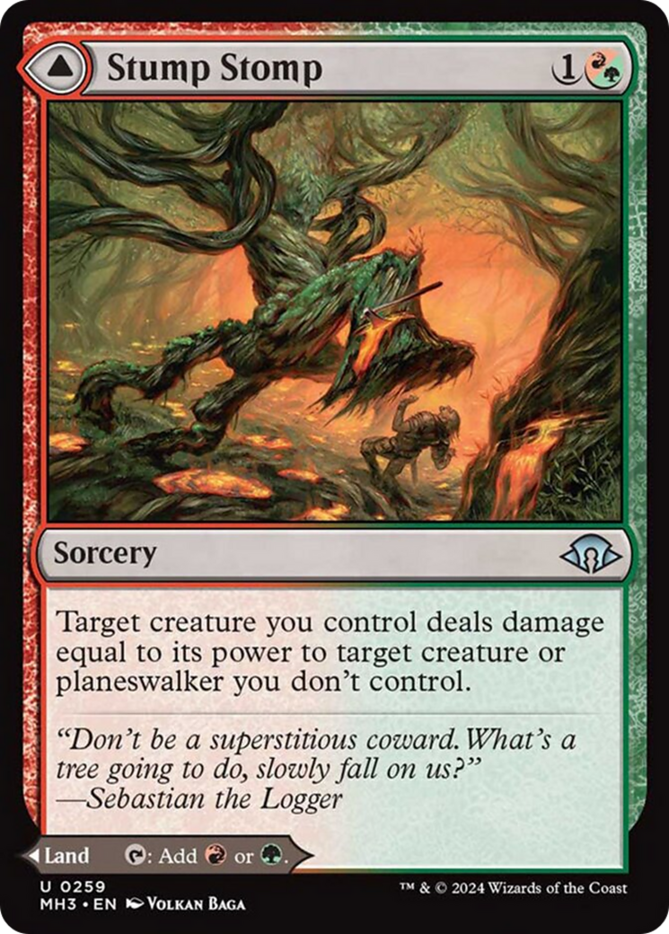 Image of Stump Stomp // Burnwillow Clearing [Modern Horizons 3]