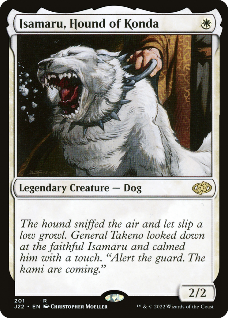 Image of Isamaru, Hound of Konda [Jumpstart 2022]