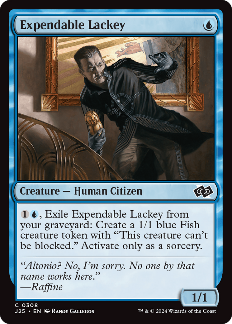 Image of Expendable Lackey [Foundations Jumpstart]