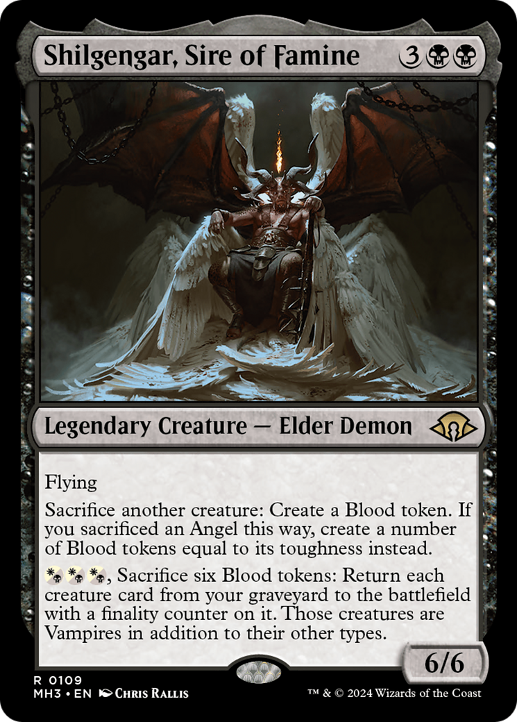 Image of Shilgengar, Sire of Famine [Modern Horizons 3]