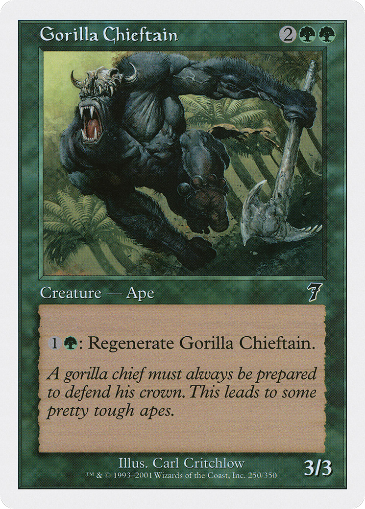 Image of Gorilla Chieftain [Seventh Edition]