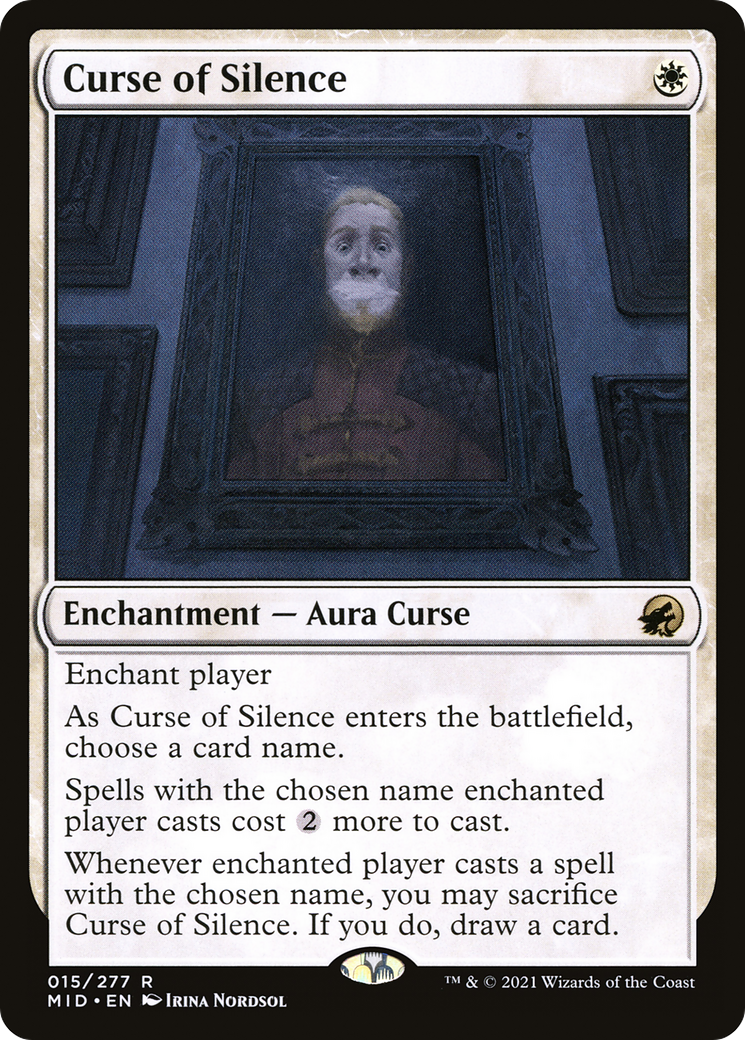 Image of Curse of Silence [Innistrad: Midnight Hunt]