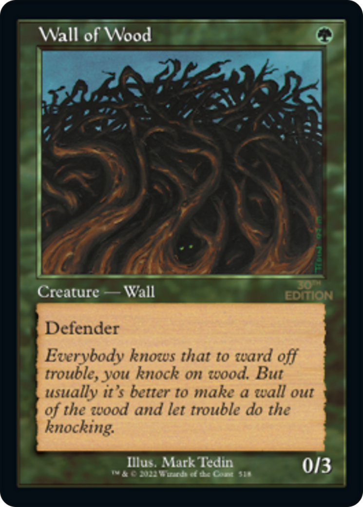 Image of Wall of Wood (Retro) [30th Anniversary Edition]