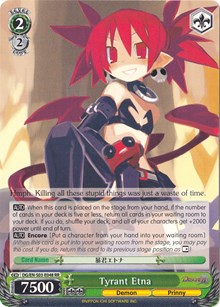 Image of Tyrant Etna (DG/EN-S03-E048 RR) [Disgaea]