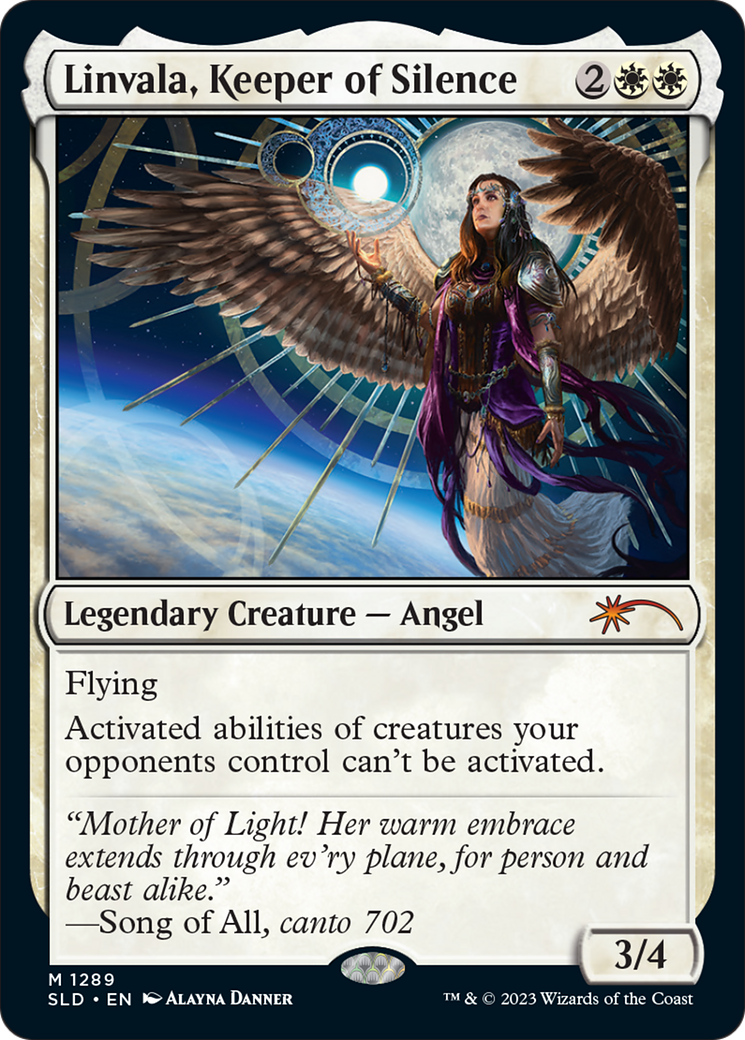 Image of Linvala, Keeper of Silence [Secret Lair Drop Series]