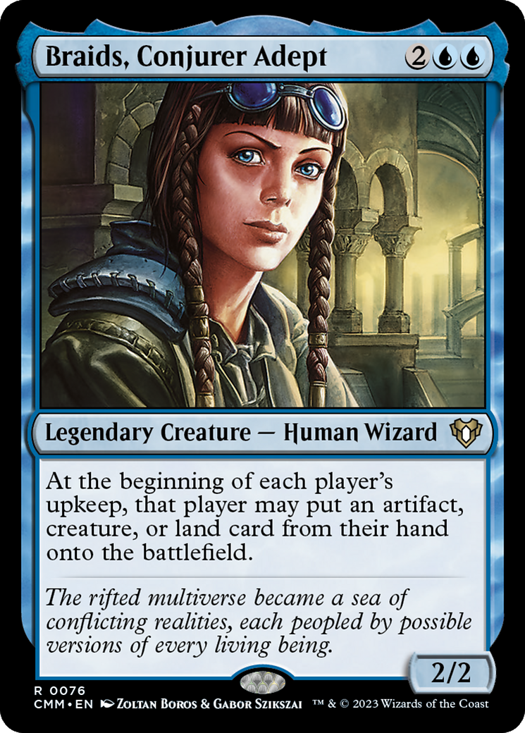 Image of Braids, Conjurer Adept [Commander Masters]