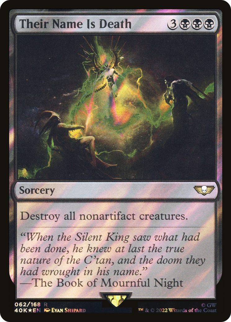 Image of Their Name Is Death (Surge Foil) [Warhammer 40,000]