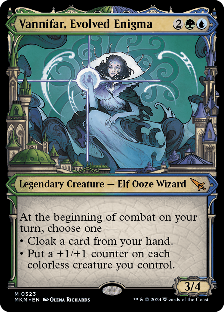 Image of Vannifar, Evolved Enigma (Showcase) (0323) [Murders at Karlov Manor]