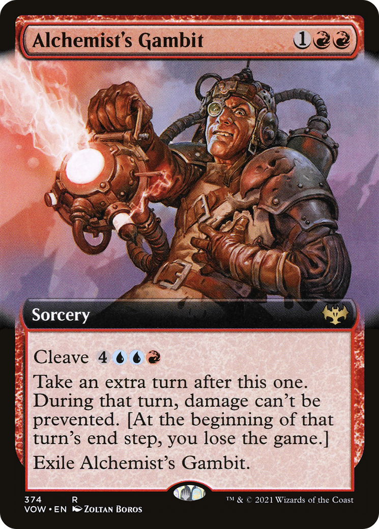 Image of Alchemist's Gambit (Extended Art) [Innistrad: Crimson Vow]