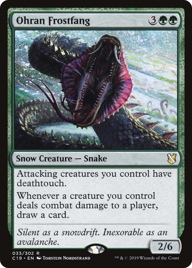 Image of Ohran Frostfang [Commander 2019]