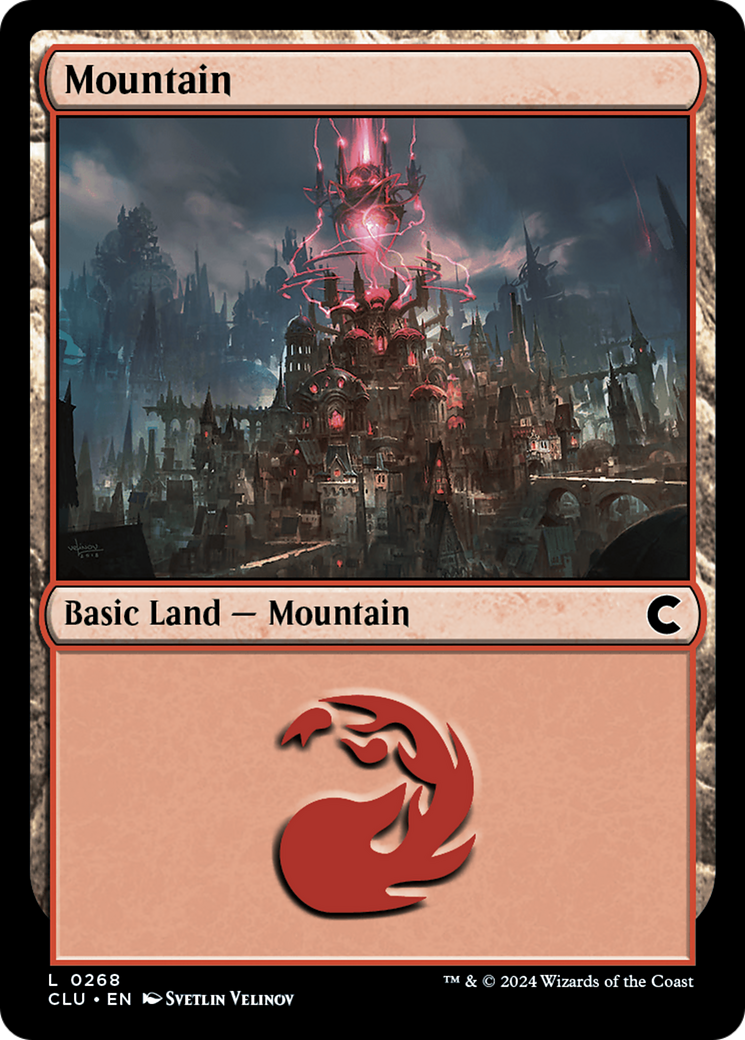 Image of Mountain (0268) [Ravnica: Clue Edition]