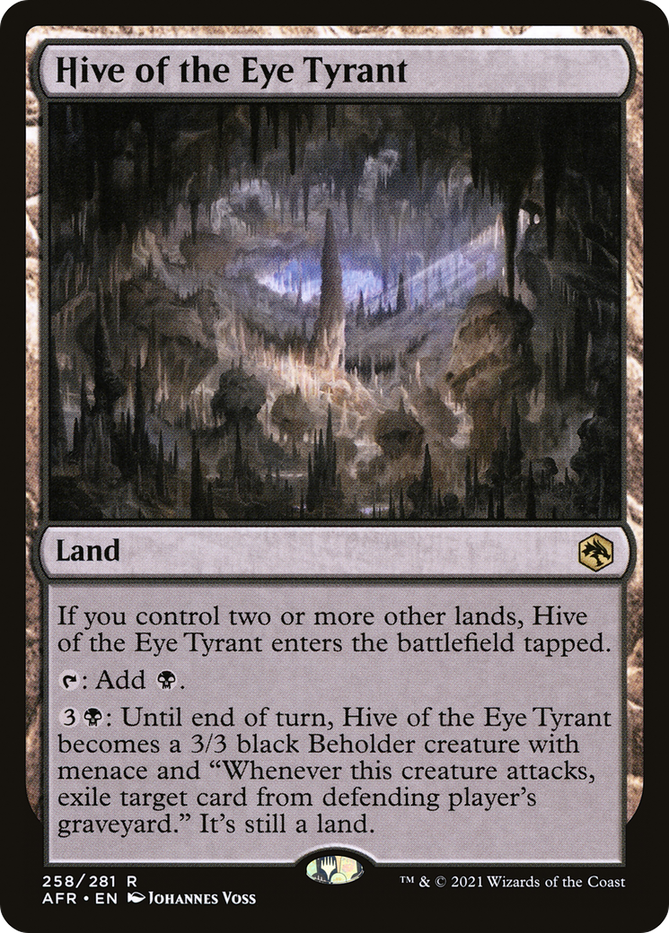 Image of Hive of the Eye Tyrant [Dungeons & Dragons: Adventures in the Forgotten Realms]