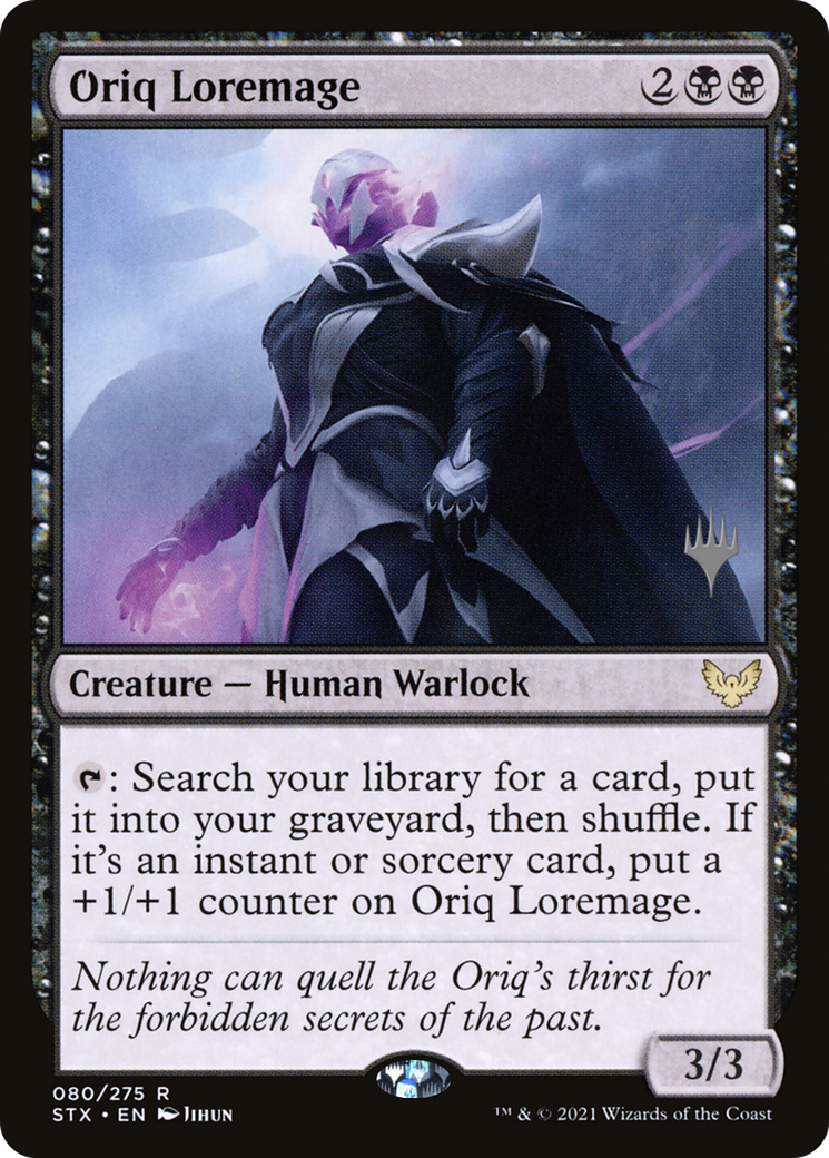 Image of Oriq Loremage (Promo Pack) [Strixhaven: School of Mages Promos]