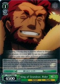 Image of King of Grandeur, Rider (FZ/S17-E040 U) [Fate/Zero]