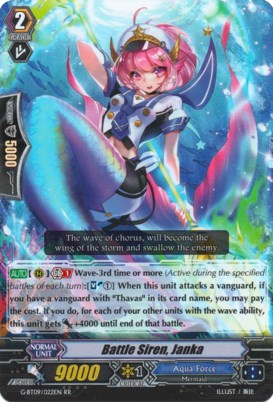 Image of Battle Siren, Janka (G-BT09/022EN) [Divine Dragon Caper]