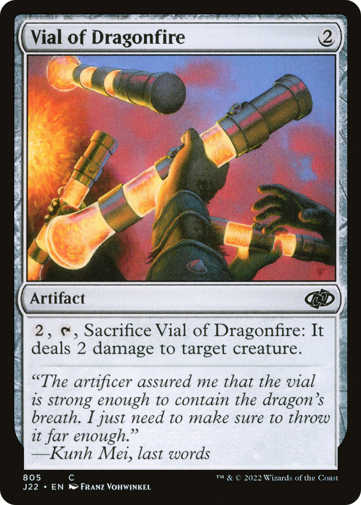 Image of Vial of Dragonfire [Jumpstart 2022]