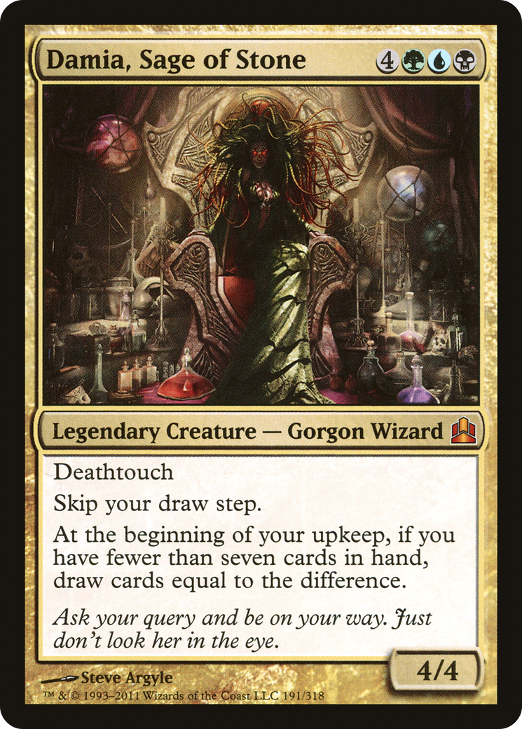 Image of Damia, Sage of Stone [Commander 2011]