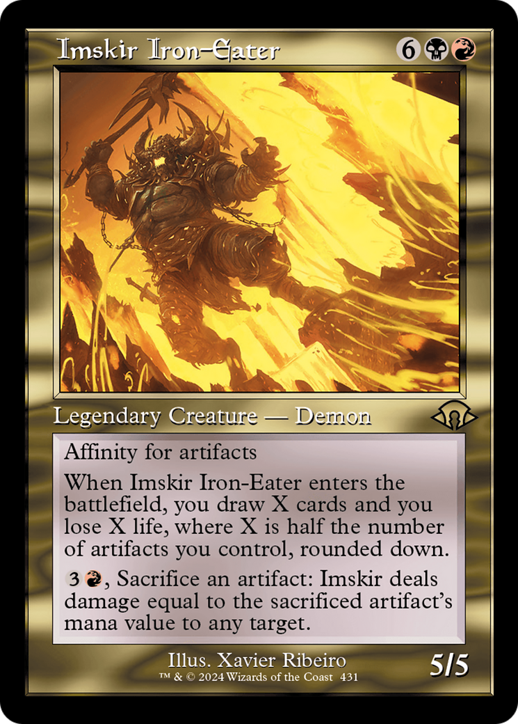 Image of Imskir Iron-Eater (Retro) [Modern Horizons 3]