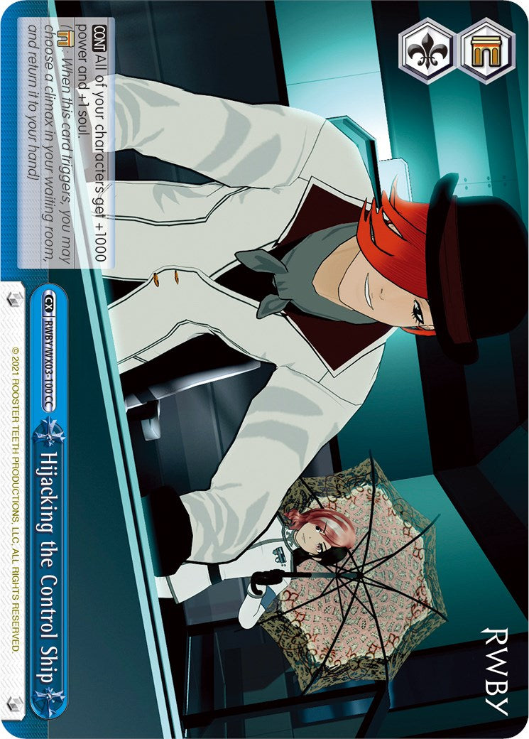 Image of Hijacking the Control Ship (RWBY/WX03-100 CC) [RWBY]