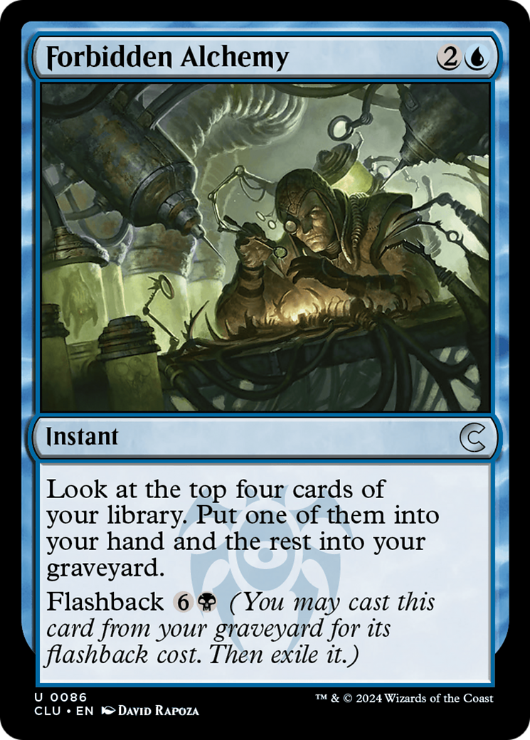 Image of Forbidden Alchemy [Ravnica: Clue Edition]