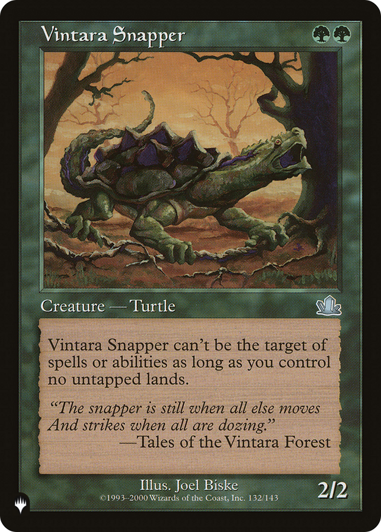 Image of Vintara Snapper [The List]