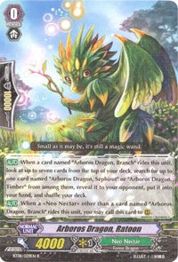 Image of Arboros Dragon, Ratoon (BT08/029EN) [Blue Storm Armada]
