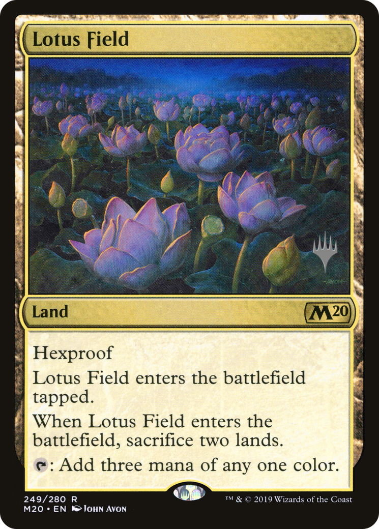 Image of Lotus Field (Promo Pack) [Core Set 2020 Promos]