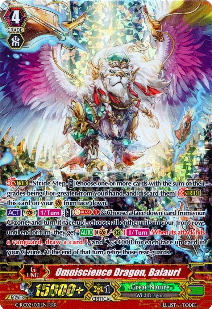 Image of Omniscience Dragon, Balaurl (G-RC02/031EN) [Revival Collection]