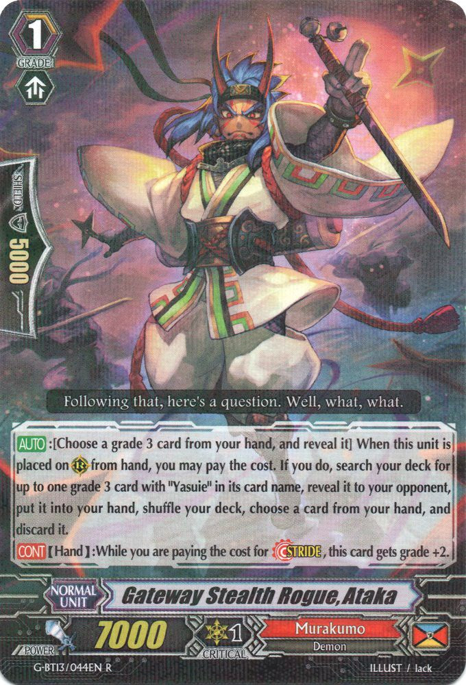 Image of Gateway Stealth Rogue, Ataka (G-BT13/044EN) [Ultimate Stride]