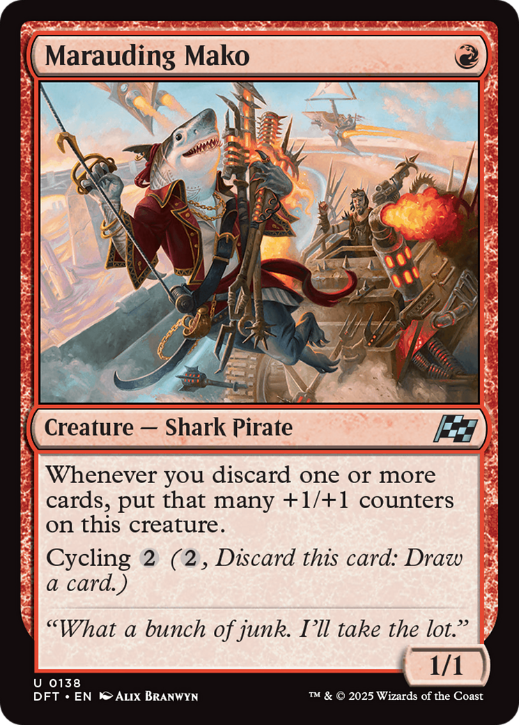 Image of Marauding Mako [Aetherdrift]