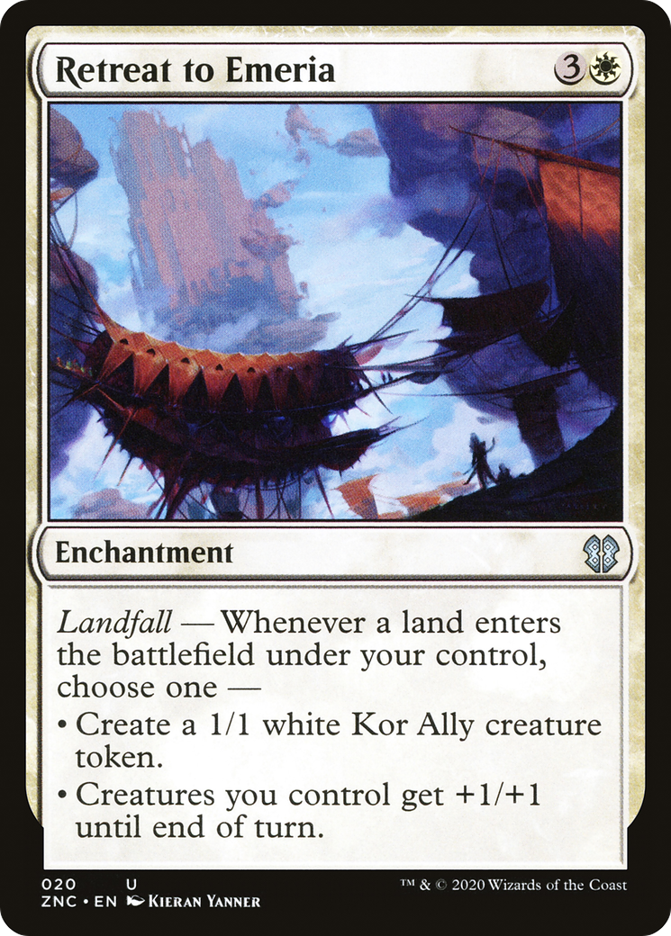 Image of Retreat to Emeria [Zendikar Rising Commander]