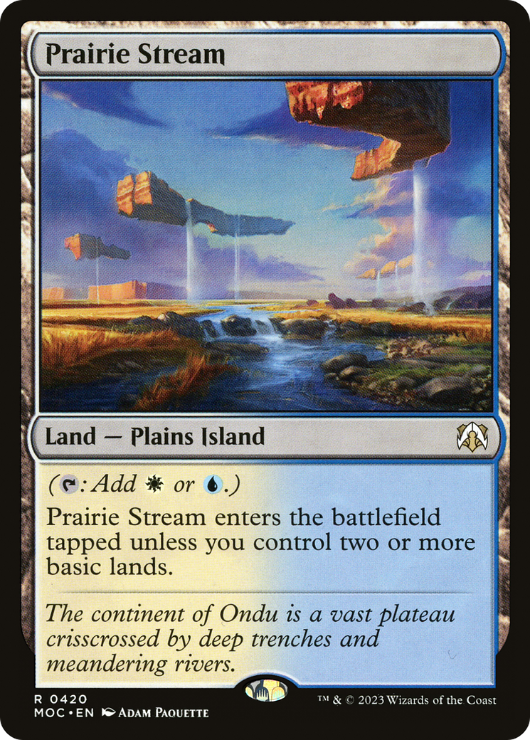 Image of Prairie Stream [March of the Machine Commander]