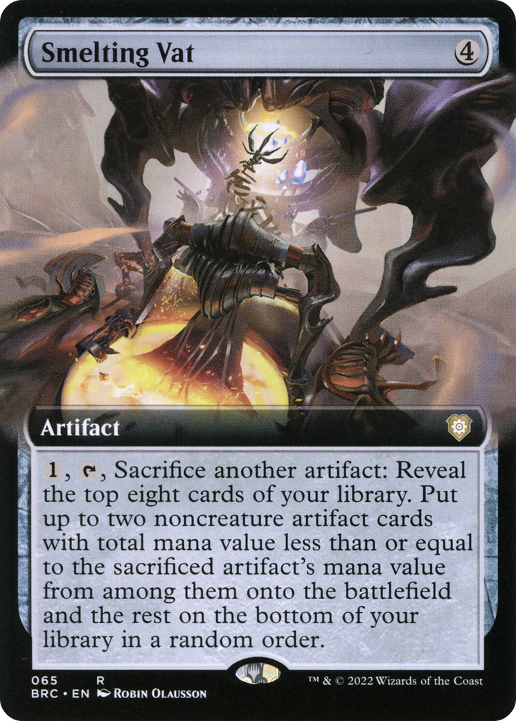 Image of Smelting Vat (Extended Art) [The Brothers' War Commander]
