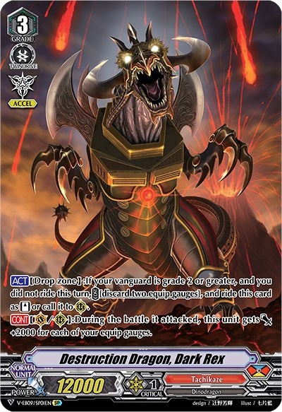 Image of Destruction Dragon, Dark Rex (V-EB09/SP01EN) [The Raging Tactics]