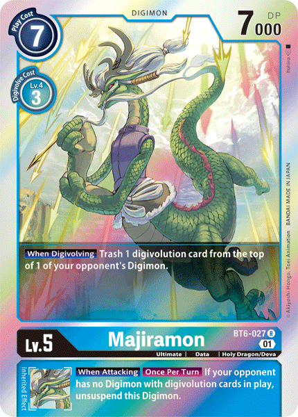Image of Majiramon [BT6-027] [Double Diamond]