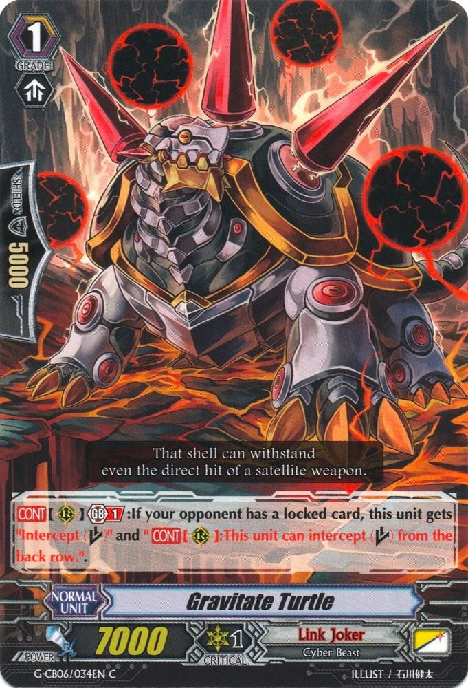 Image of Gravitate Turtle (G-CB06/034EN) [Rondeau of Chaos and Salvation]