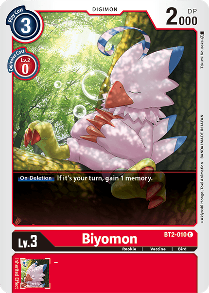 Image of Biyomon [BT2-010] [Release Special Booster Ver.1.5]