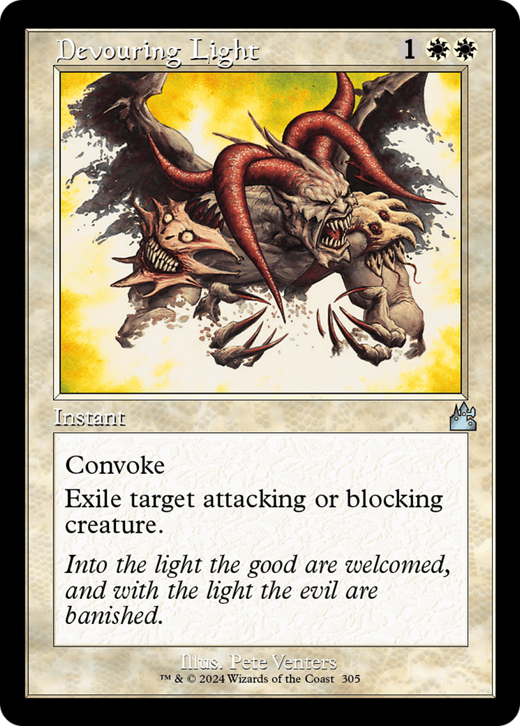 Image of Devouring Light (Retro Frame) [Ravnica Remastered]