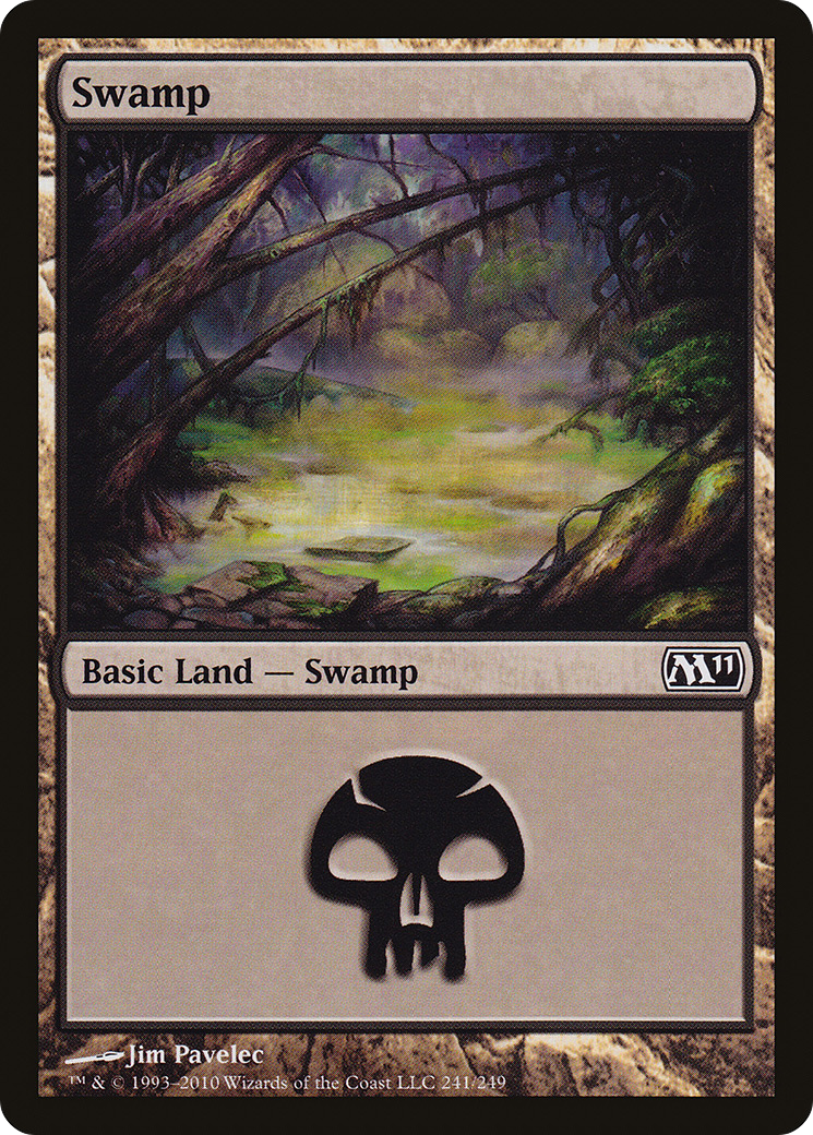 Image of Swamp (241) [Magic 2011]