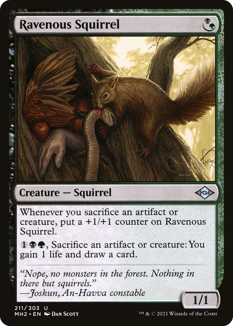 Image of Ravenous Squirrel [Modern Horizons 2]